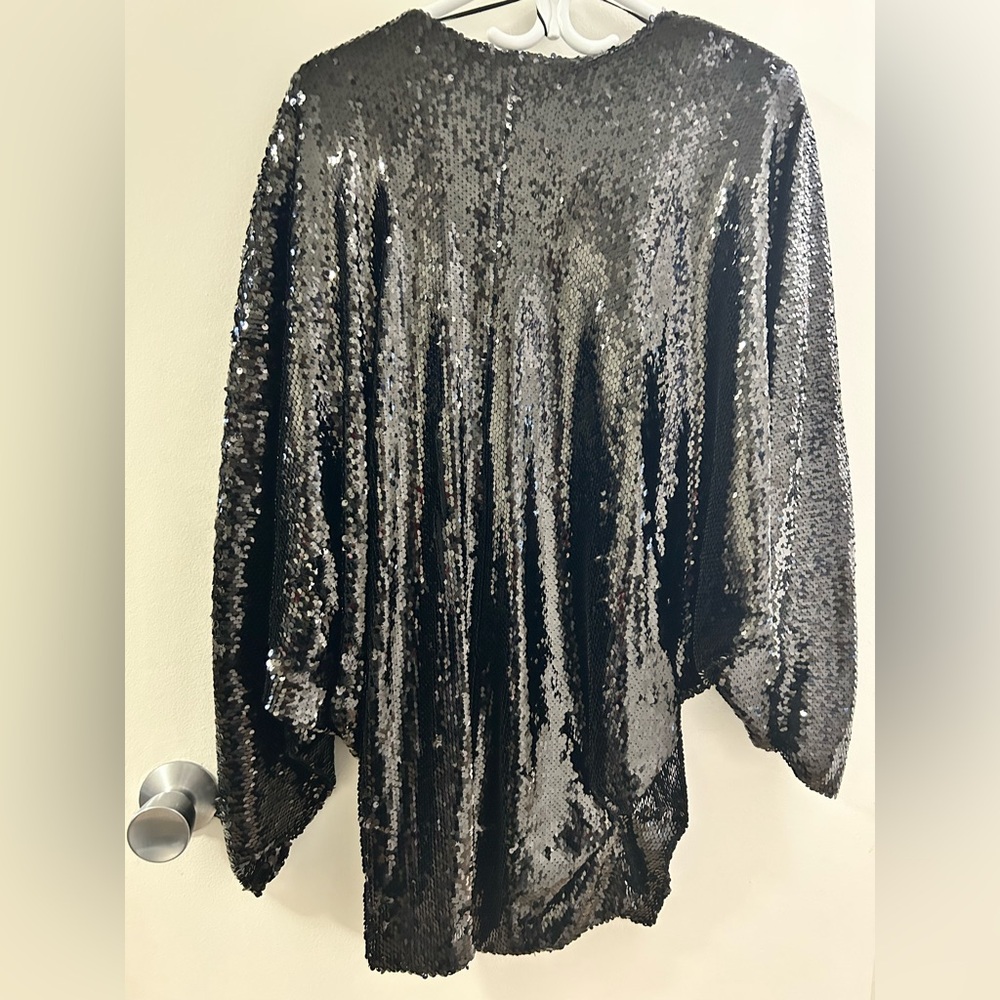 Zara sequin dress.